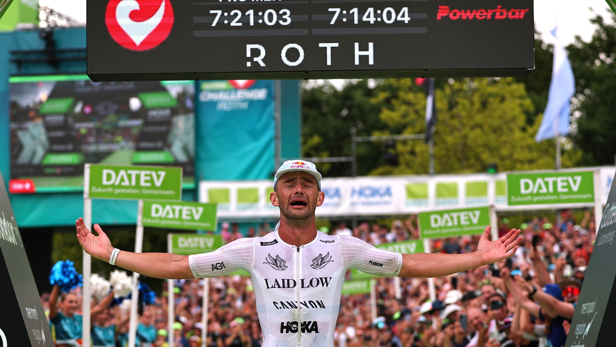 Sam Laidlow, Gewinner des Challenge Roth 2026 in Weltrekordzeit