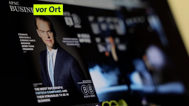 Aufnahme von einem Laptopbildschirm | Bild: BR Aufnahme von einem Laptopbildschirm