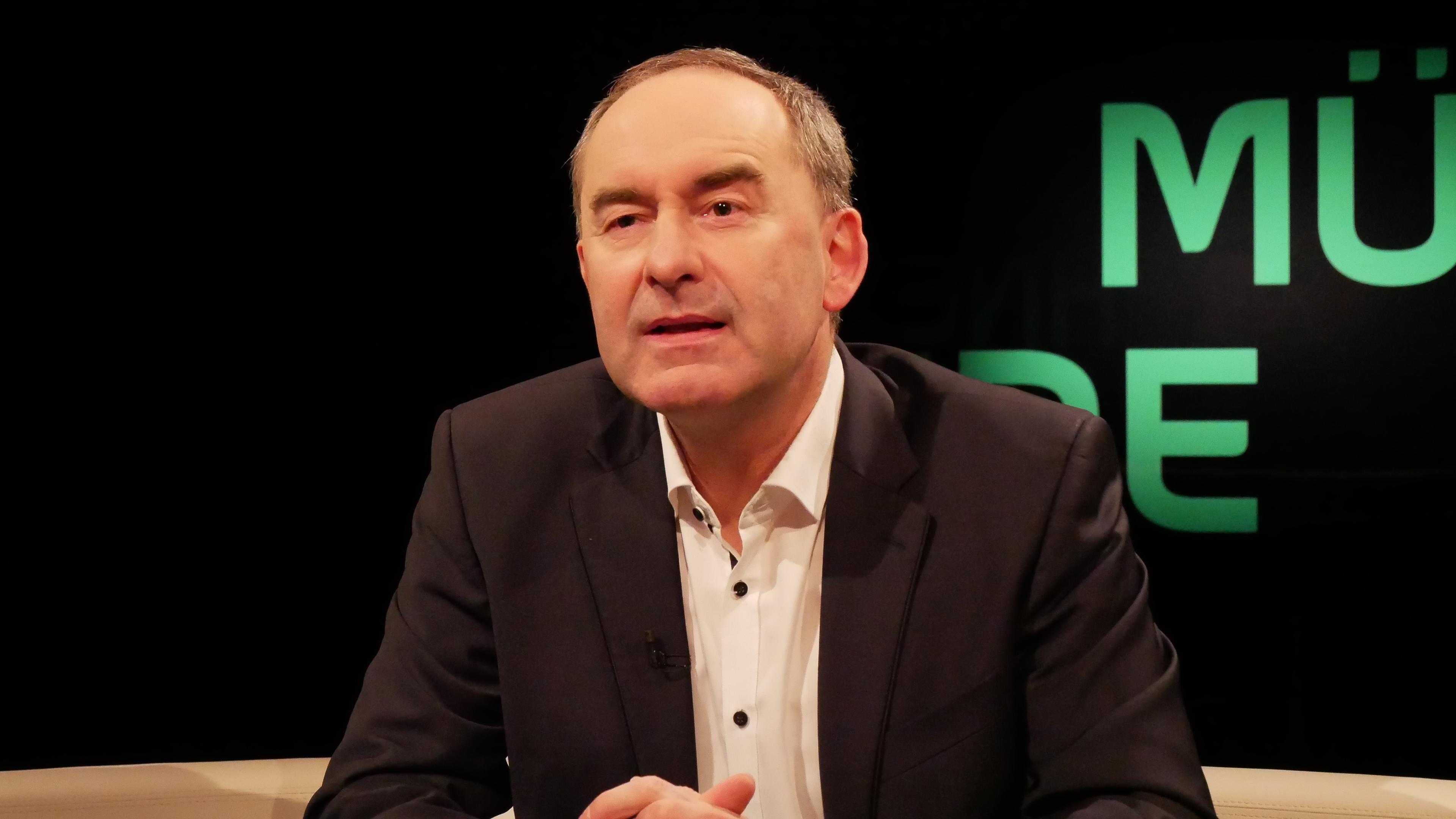 Hubert Aiwanger (Freie Wähler) in der Münchner Runde