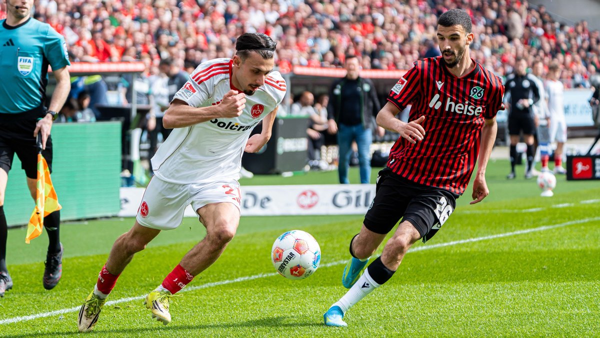 1. FC Nürnberg crasht Hannover 96-Aufstiegsparty