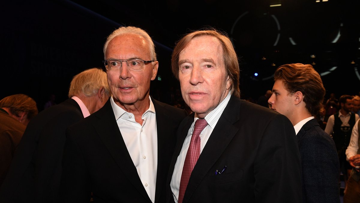 Franz Beckenbauer und Günter Netzer 
