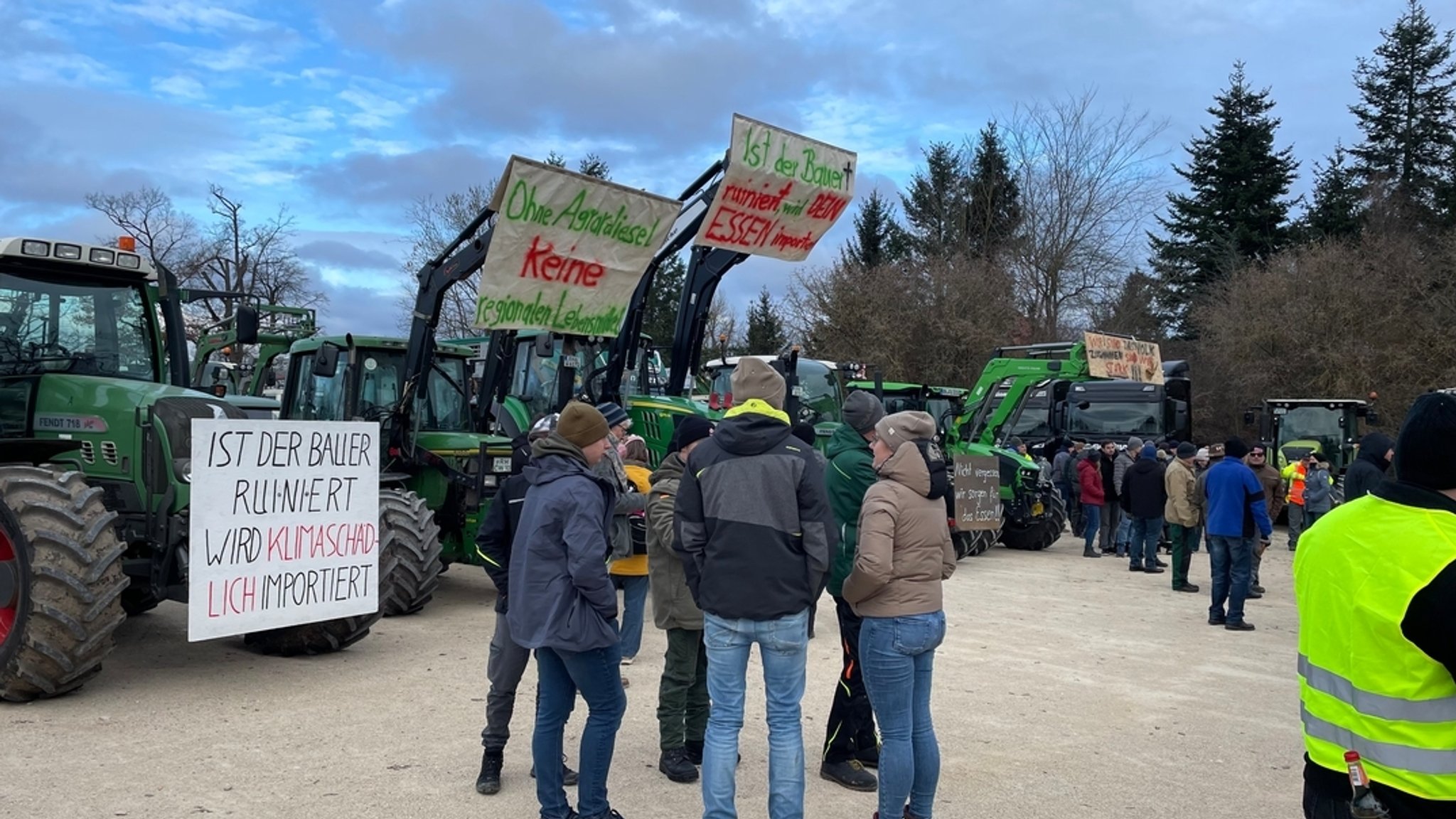 Bauernproteste in Roth