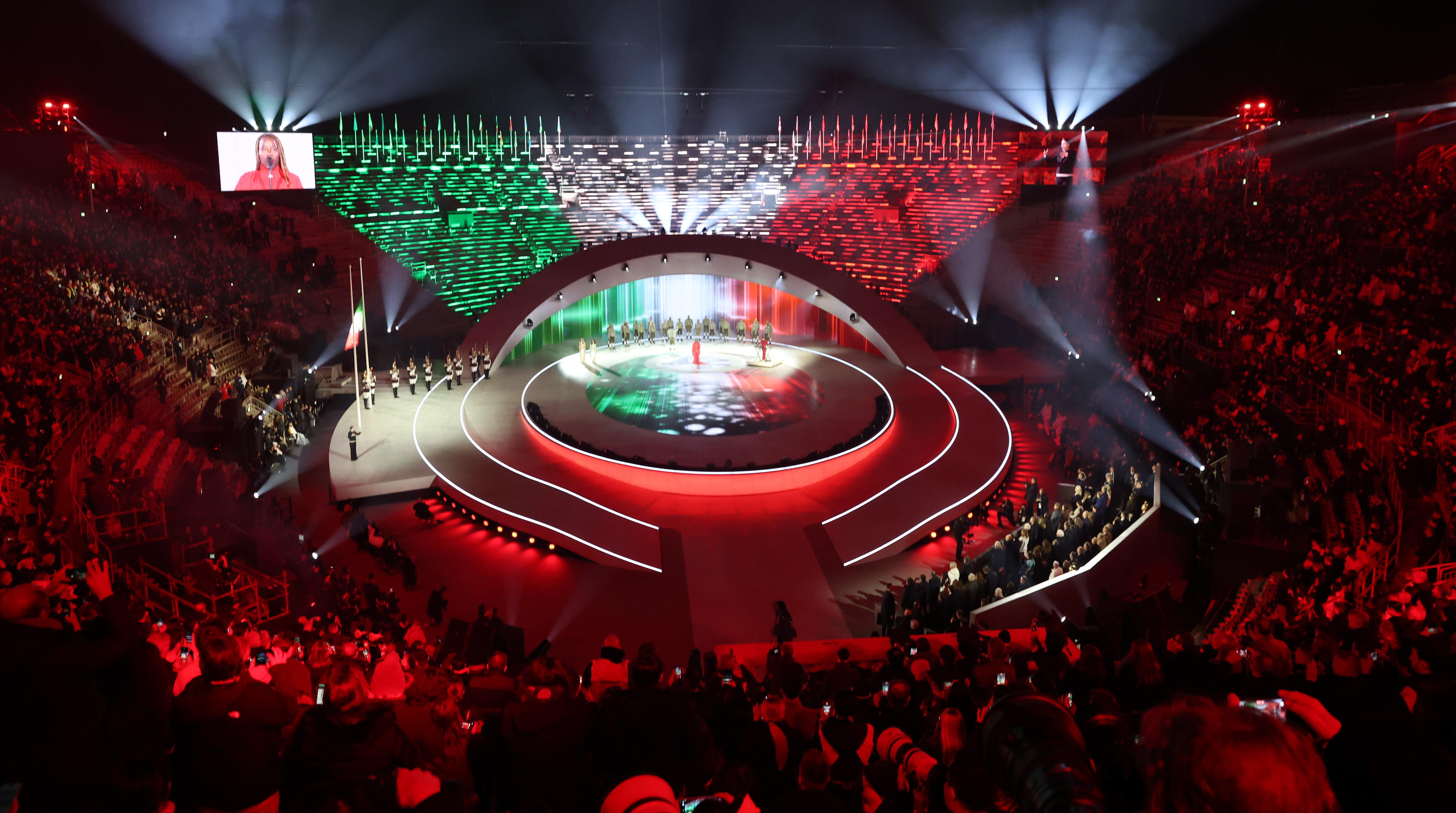 Die Eröffnungsfeier in Verona