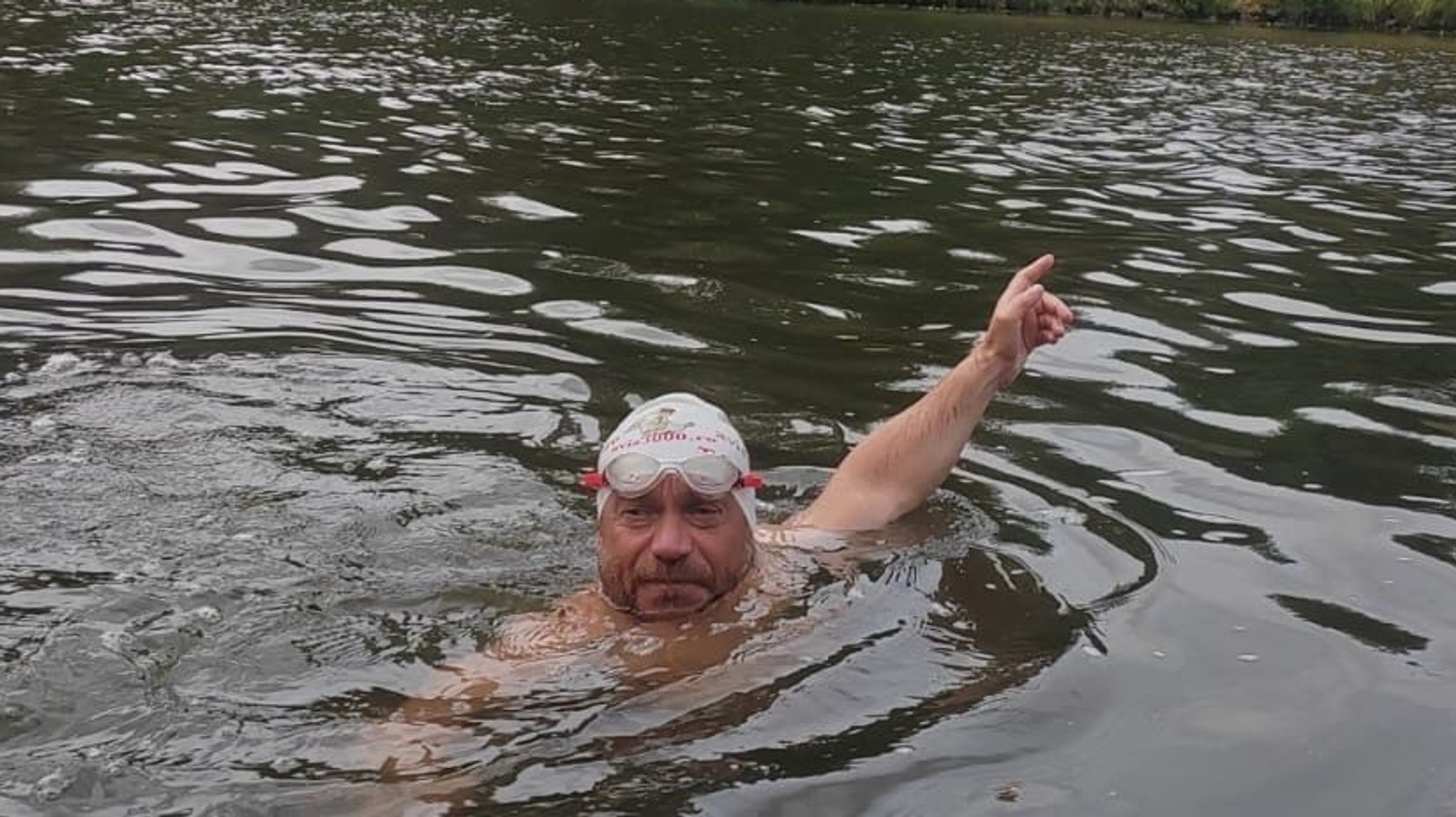 Der rumänische Extremschwimmer Avram Iancu