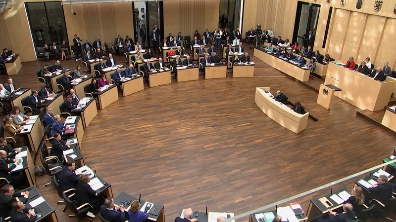 Blick in den Bundesrat. | Bild: BR Blick in den Bundesrat.