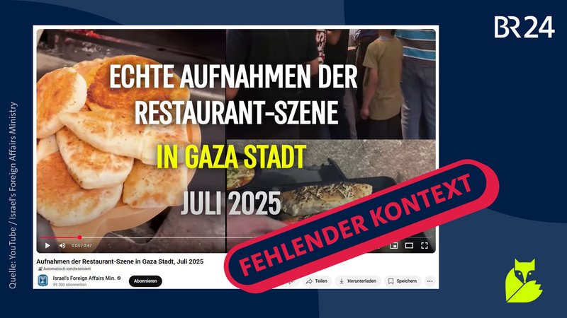 Screenshot aus einem Video des israelischen Außenministeriums. | Bild: YouTube / Israel's Foreign Affairs Ministery / Montage: BR Screenshot aus einem Video des israelischen Außenministeriums.
