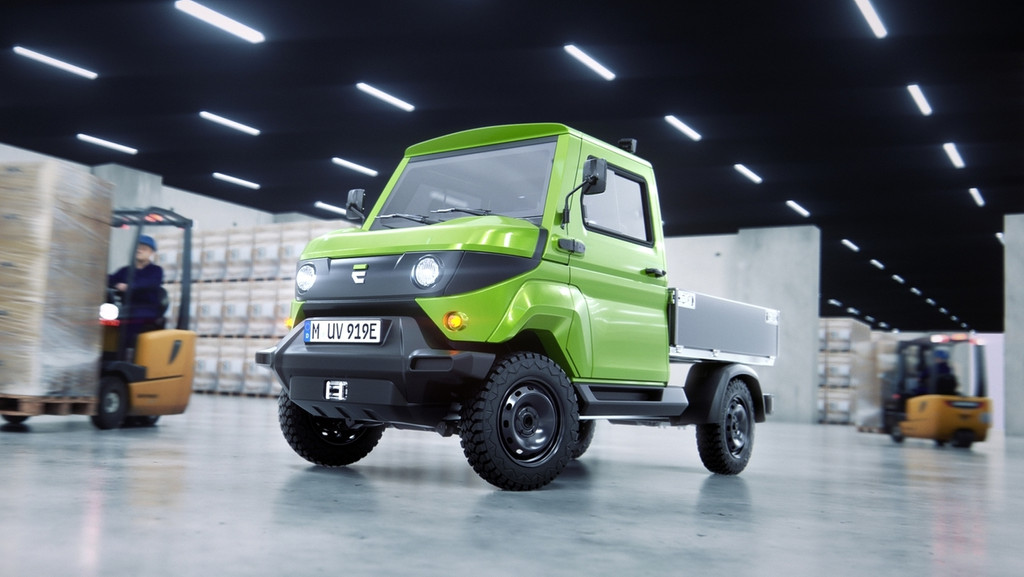 Einfach und robust - so wird das "aCar" angepriesen. Das Elektrofahrzeug war ursprünglich die Idee eines Forschungsprojekts an der TU München, konzipiert für den afrikanischen Markt. | Bild: EVUM Motors Einfach und robust - so wird das "aCar" angepriesen. Das Elektrofahrzeug war ursprünglich die Idee eines Forschungsprojekts an der TU München, konzipiert für den afrikanischen Markt.