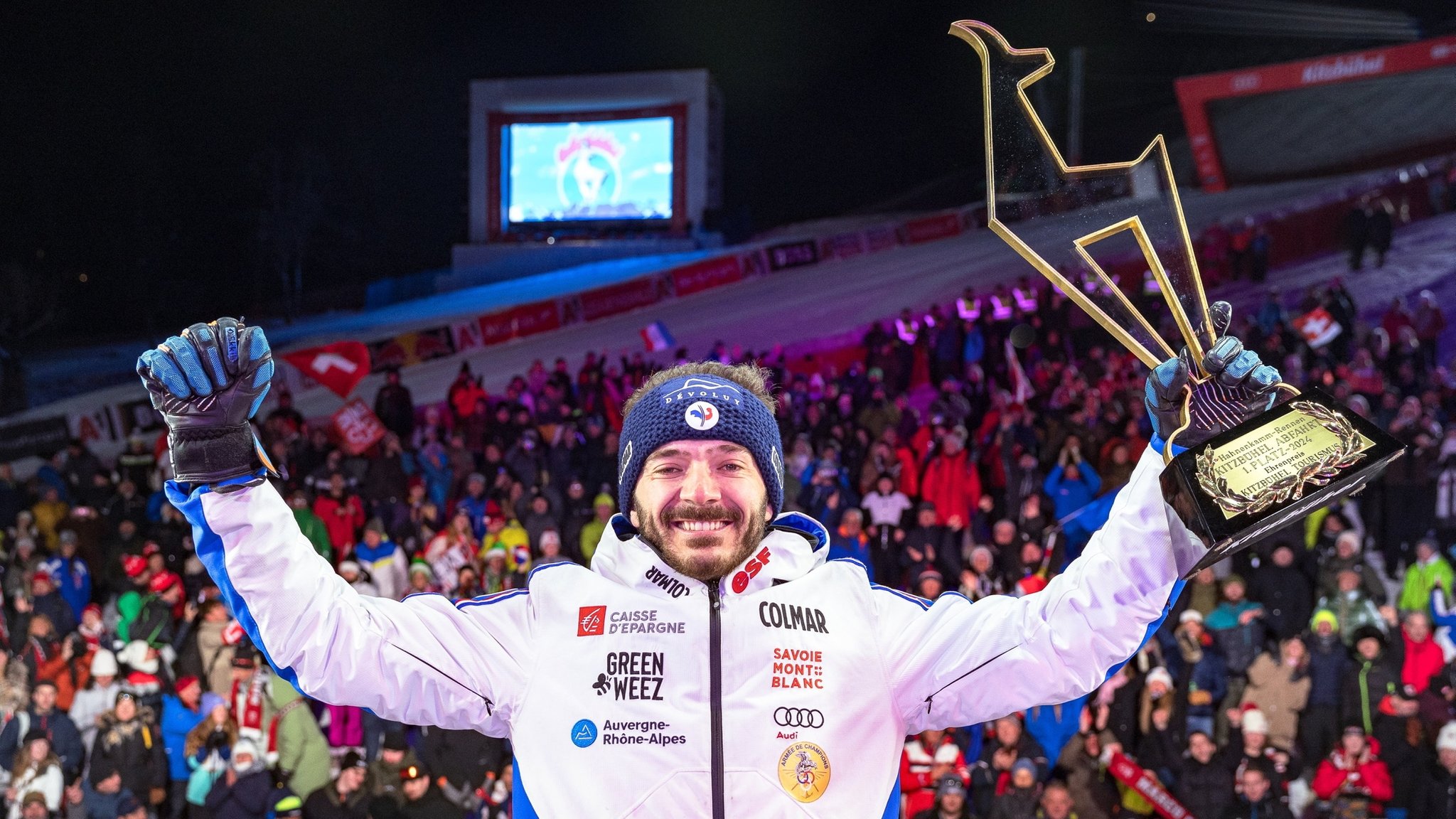 Wie der Teufel: Sarrazin gewinnt 84. Hahnenkammrennen