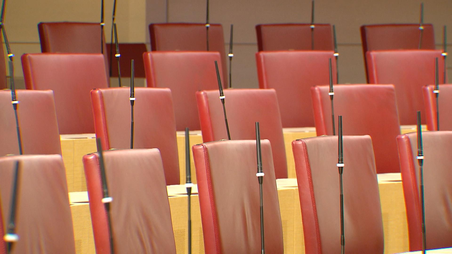 Blick in den Landtag