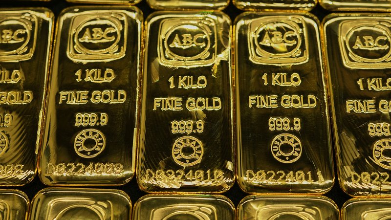 1 Kilo Goldbarren | Bild: dpa-Bildfunk/Mark Baker 1 Kilo Goldbarren