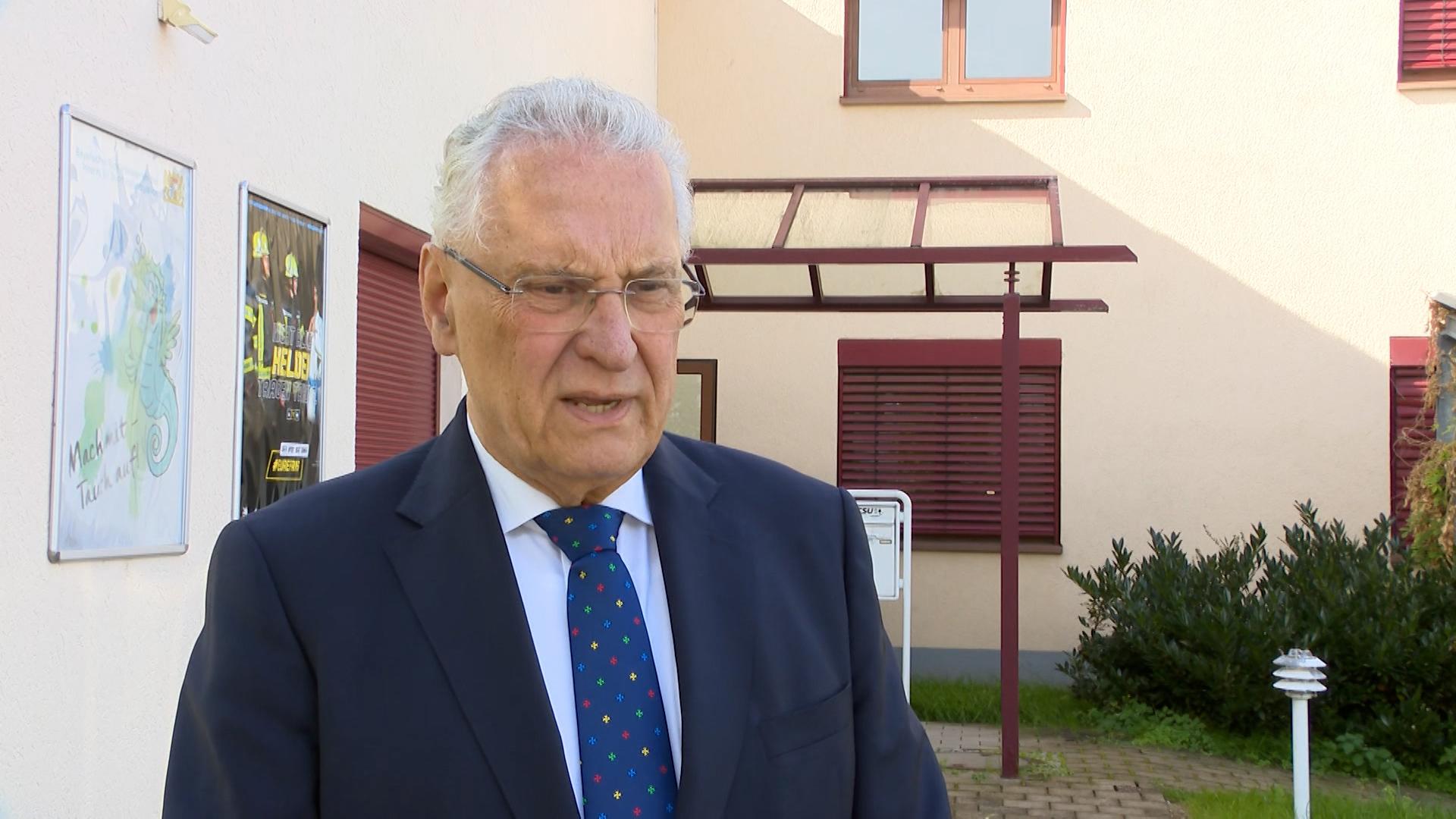 Bayerns Innenminister Joachim Herrmann (CSU) im BR-Gespräch.