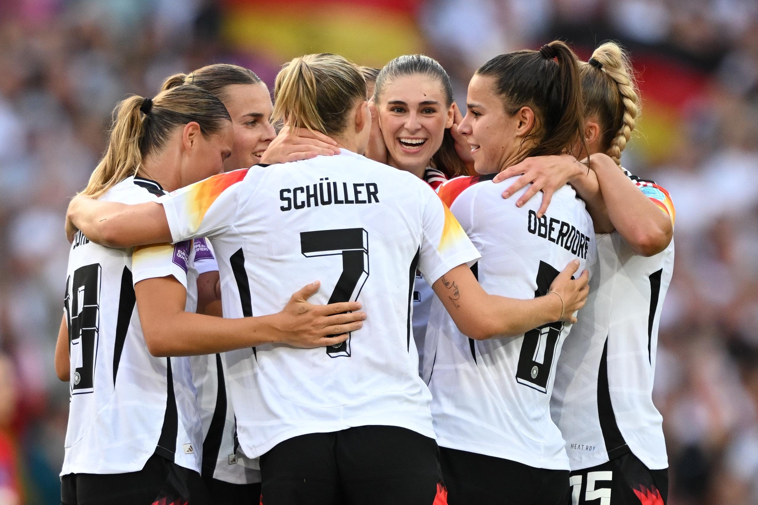 Torjubel der DFB-Frauen 