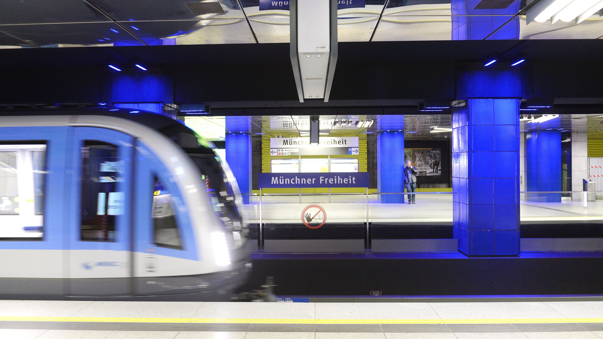 U-Bahnhof Münchner Freiheit (Archivbild)