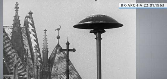 Eine Sirene aus dem Jahr 1963 in Regensburg.