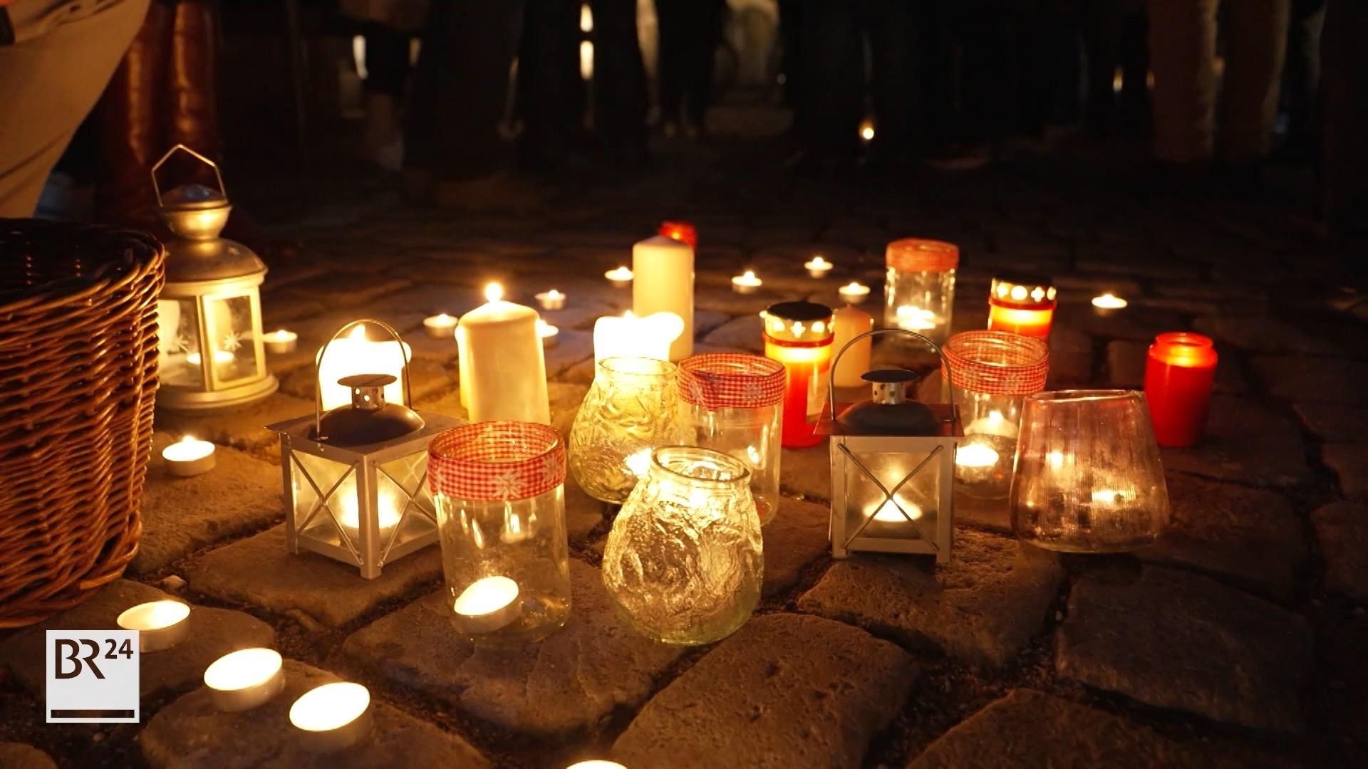 Kerzen in Dinkelsbühl