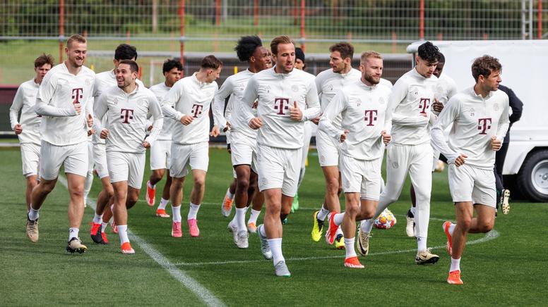 Lauftraining beim FC Bayern München | Bild:dpa