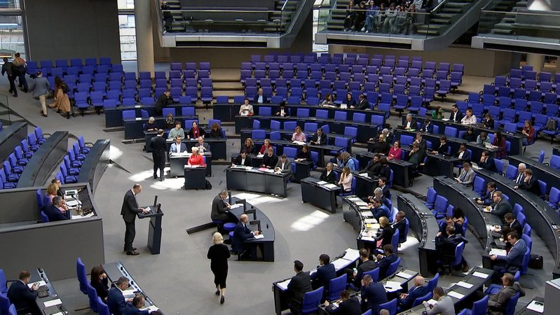 Tariftreuegesetz: Verabschiedung im Bundestag | Bild: Bayerischer Rundfunk 2026 Tariftreuegesetz: Verabschiedung im Bundestag