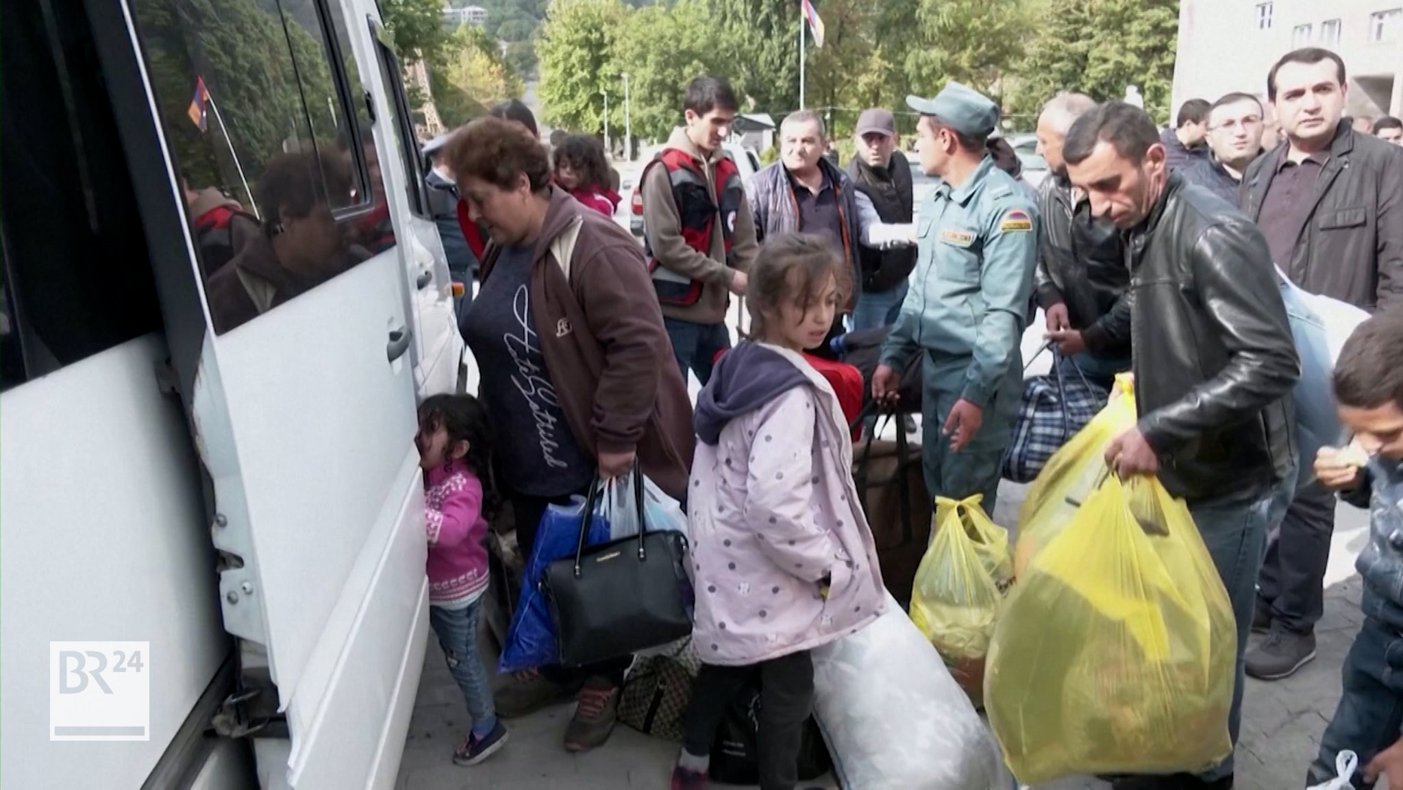 Nach der Eroberung des Gebiets Berg-Karabach durch Aserbaidschan sind Tausende der dort lebenden Armenier geflohen. 