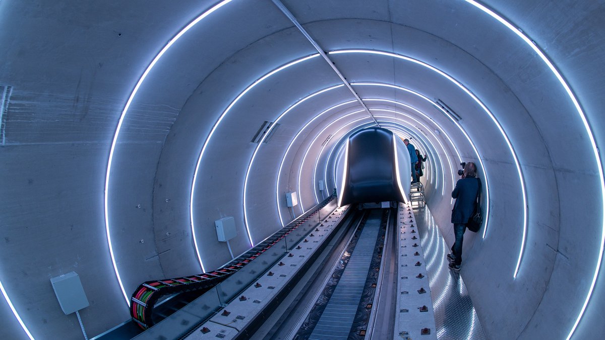 Hyperloop-Teststrecke bei München eröffnet