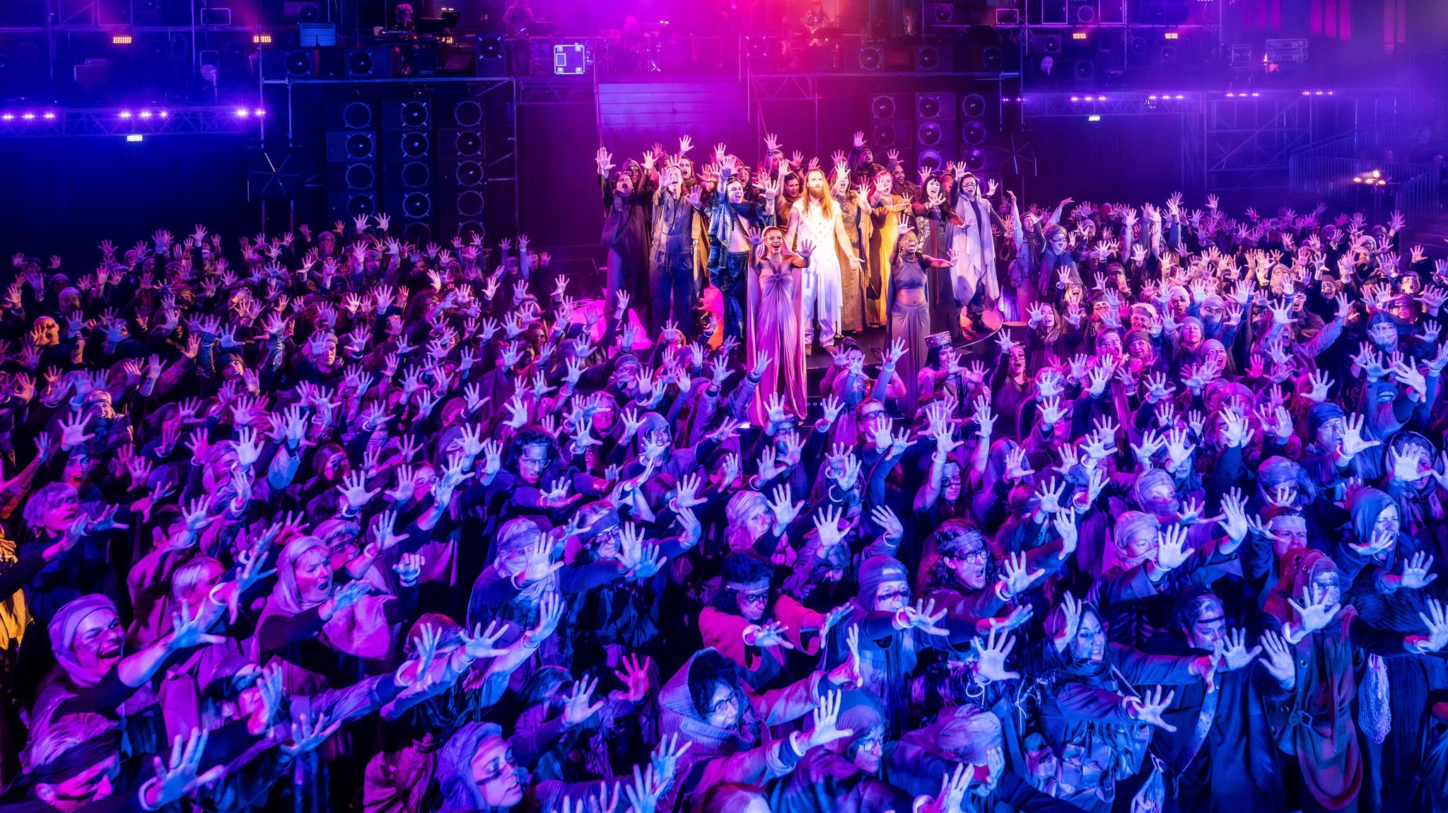 Biblisches Getümmel: "Jesus Christ Superstar" als Massenauflauf