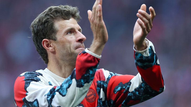 Thomas Müller wird am Samstag zum letzten Mal für den FC Bayern in der Münchner Arena auflaufen. | Bild: picture-alliance / dpa Thomas Müller wird am Samstag zum letzten Mal für den FC Bayern in der Münchner Arena auflaufen.