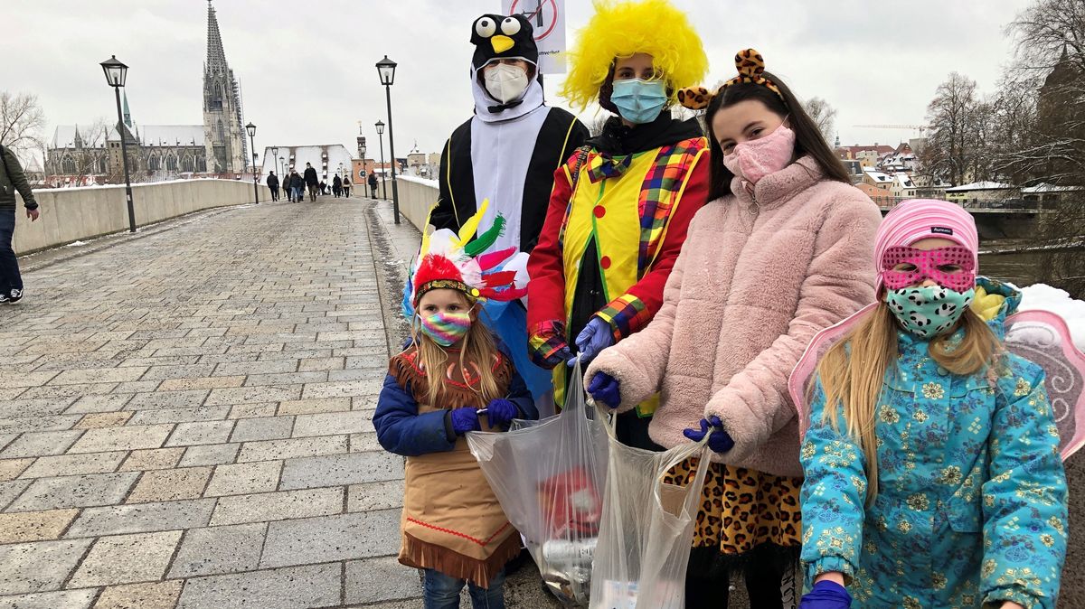 Fasching In Corona Zeiten Narren Machen Die Stadt Sauber Br24