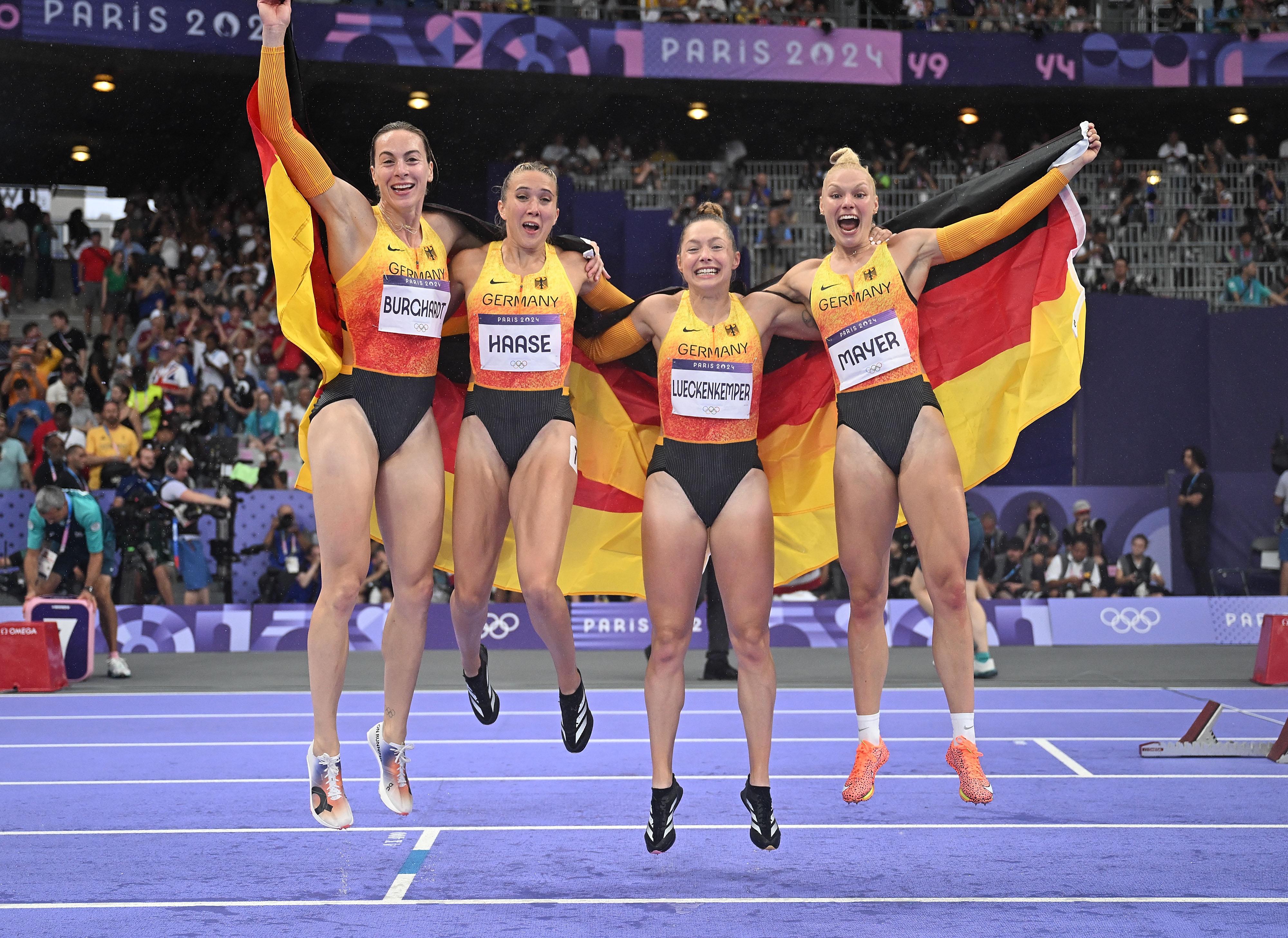 4x100m-Staffel Frauen