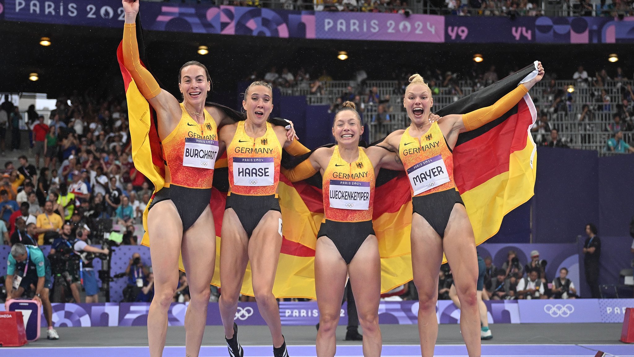 4x100m-Staffel Frauen