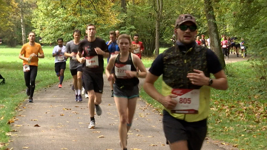 Läufer beim München-Marathon | Bild: BR Läufer beim München-Marathon