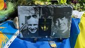 Gedenken an die zwei getöteten Ukrainer in Murnau | Bild:BR/Lui Knoll