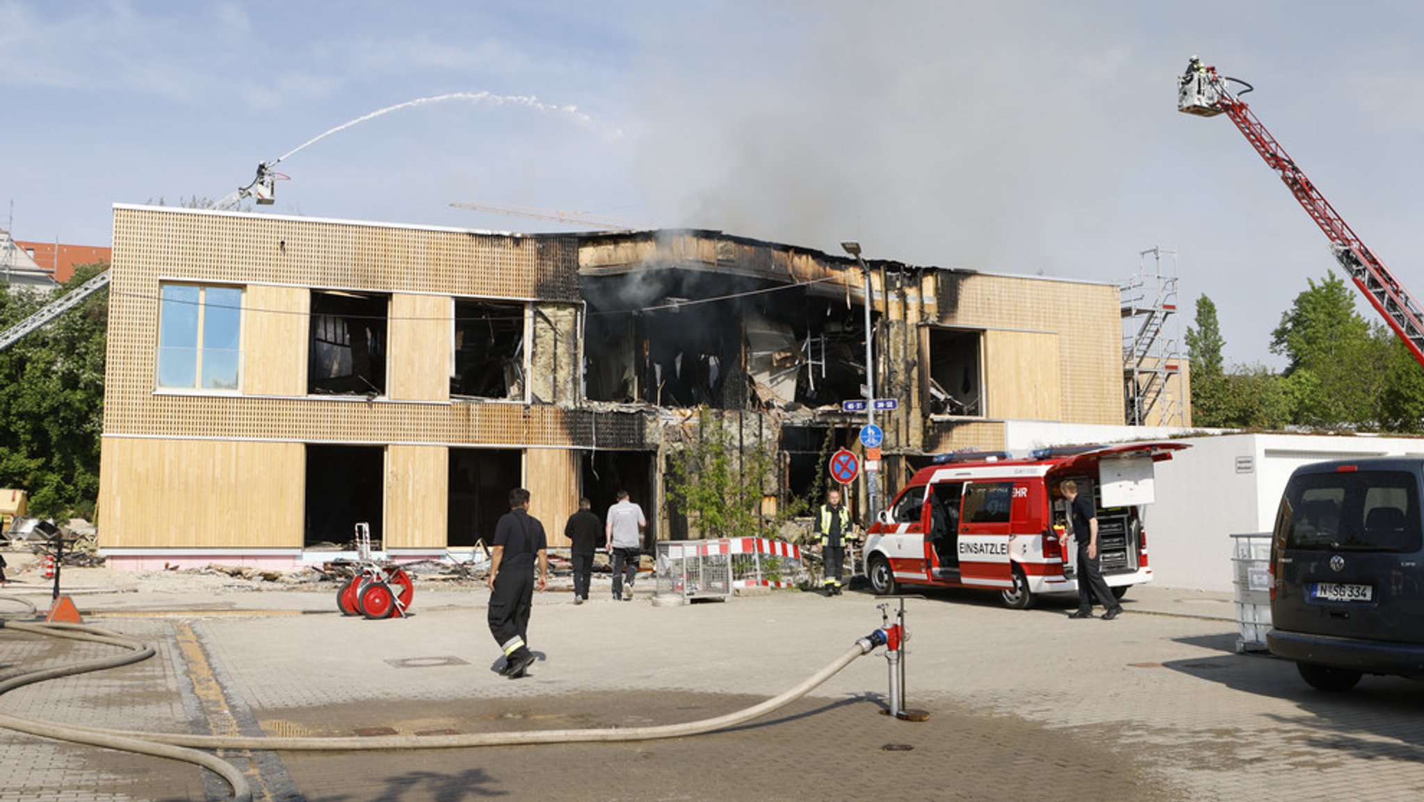 Feuerwehreinsatz in der Kita im Mai (Archivbild)