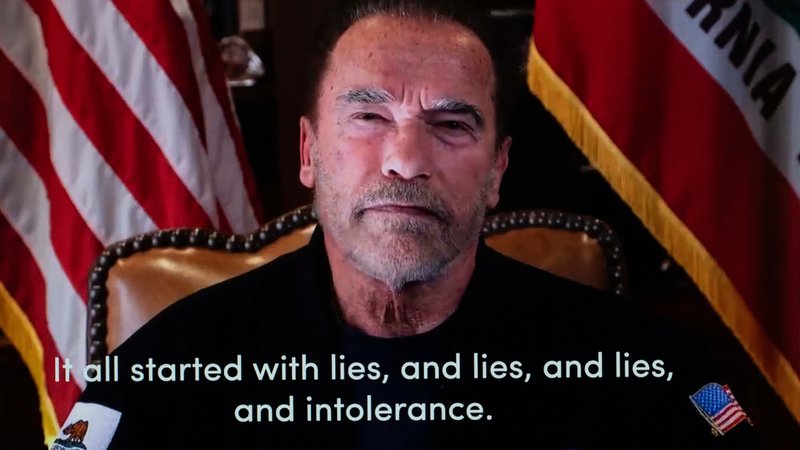 Arnold Schwarzenegger über Donald Trump