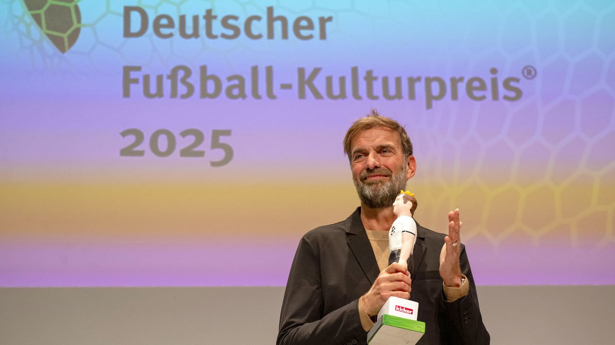 Fußball-Kultur-Gala mit Jürgen Klopp und Barbi Marković