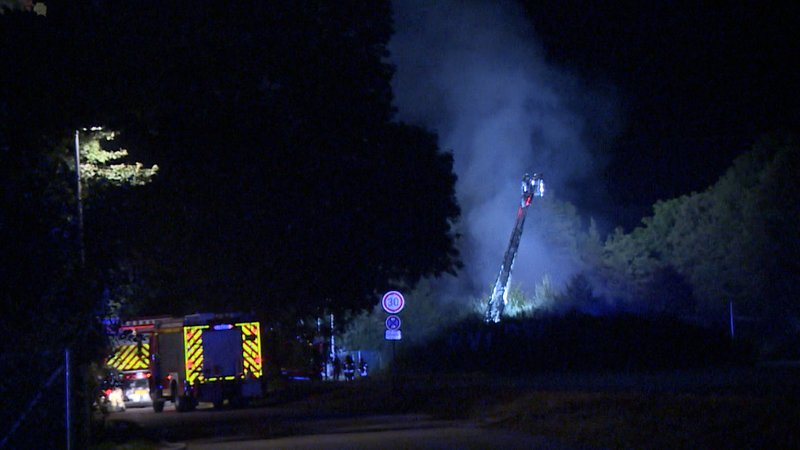 Millionenschaden bei Hallenbränden in Südbayern | Bild: BR Millionenschaden bei Hallenbränden in Südbayern
