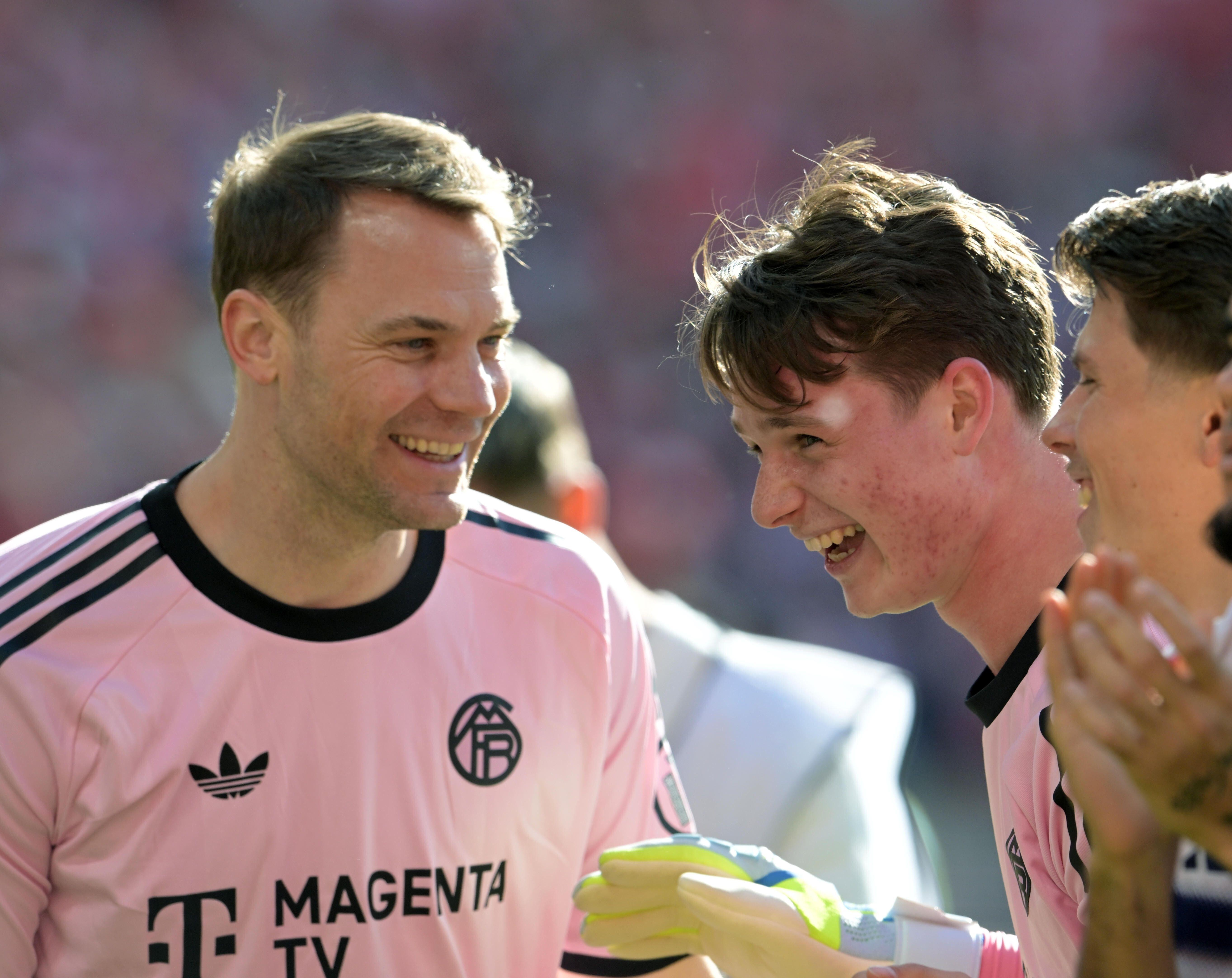 Manuel Neuer und Jonas Urbig