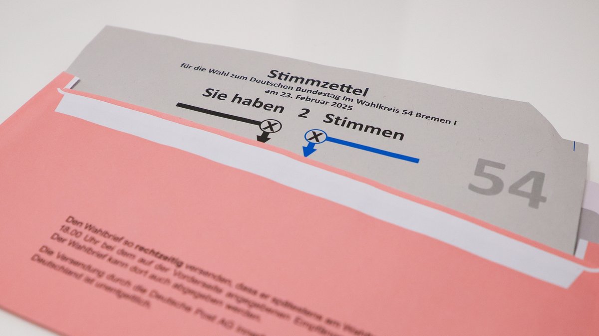 Zehntausende Anträge auf Briefwahl in Bayern gestellt