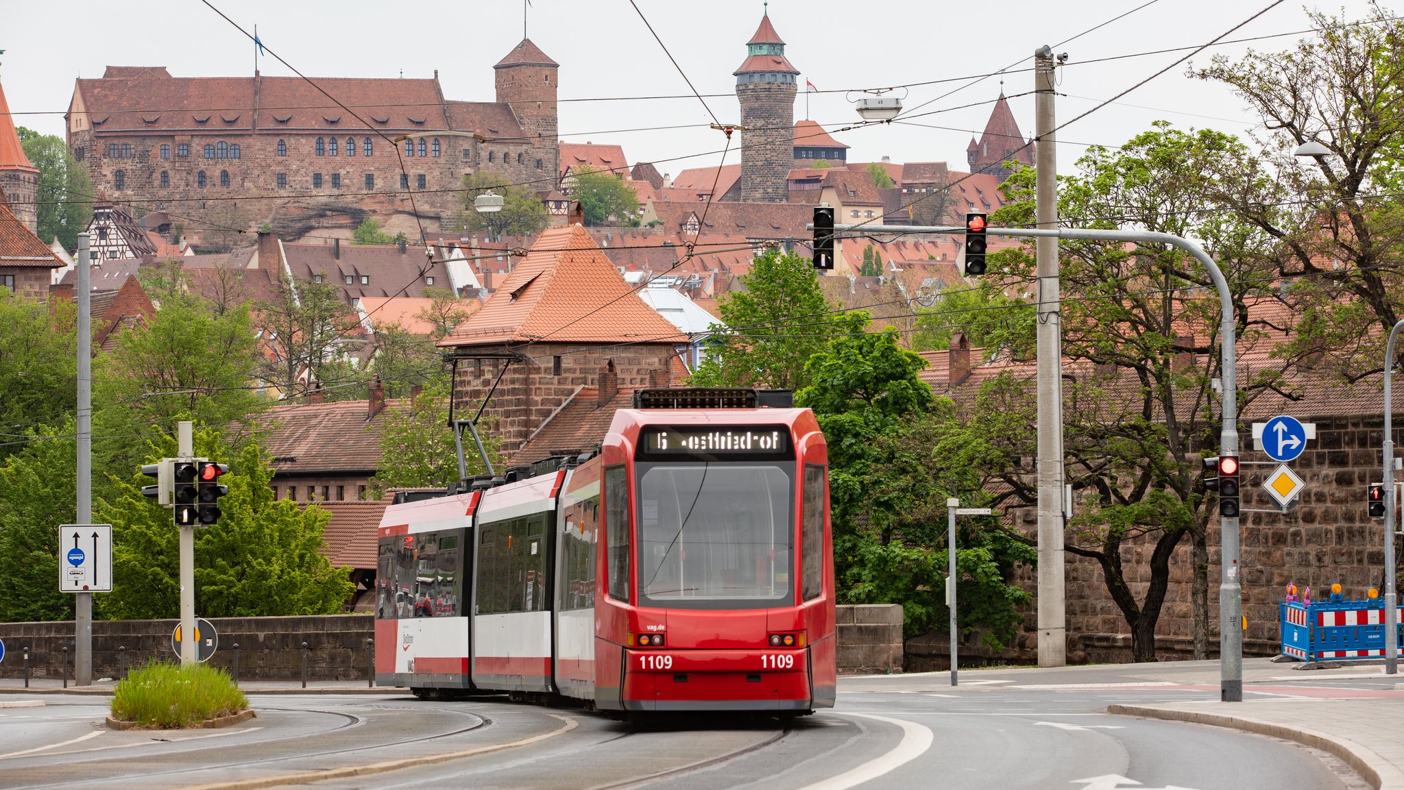 Nürnberger Straßenbahn (Archivbild)