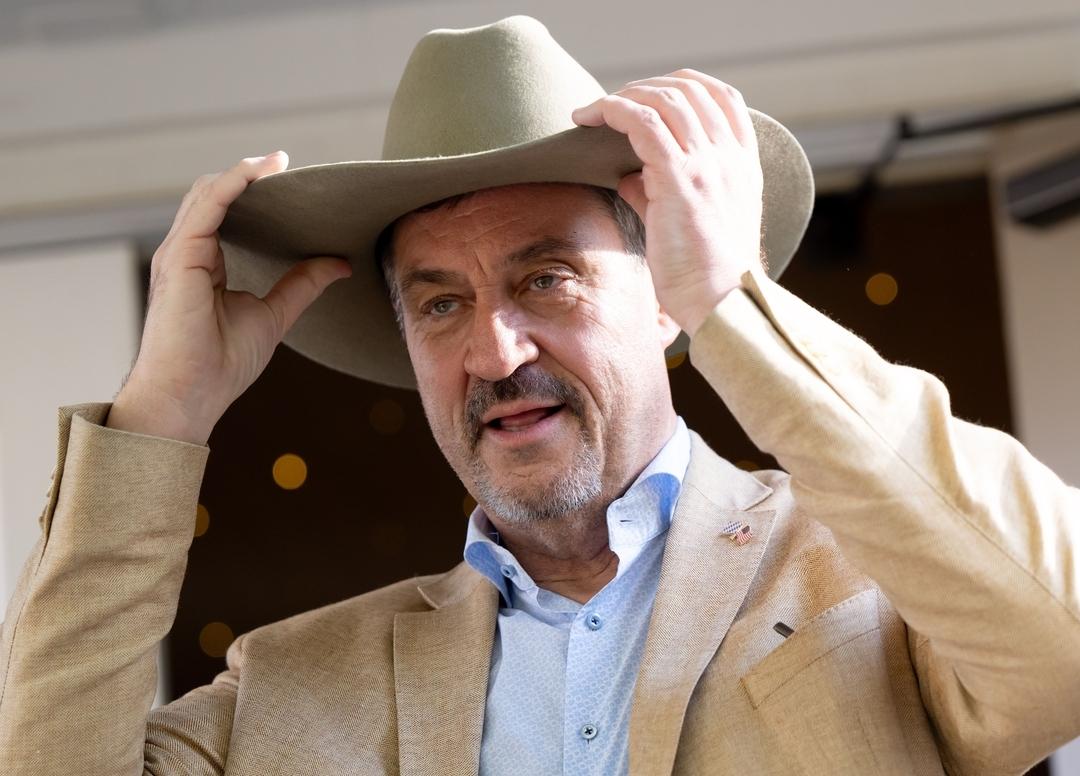 Bayerns Ministerpräsident Söder in den USA