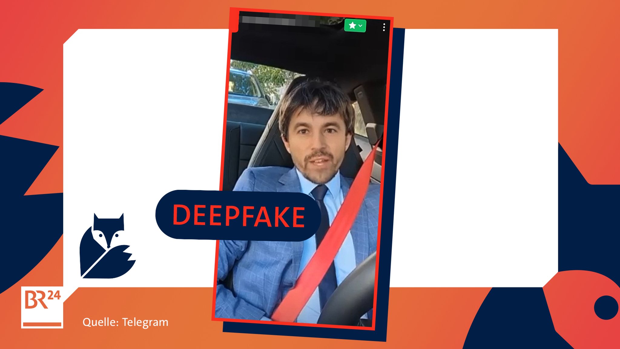 Das Video des angeblichen Autohändlers aus Frankreich ist ein Deepfake.