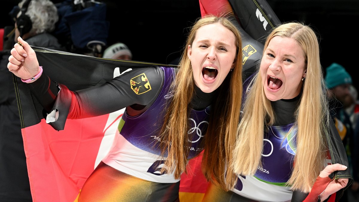 Silber und "Bella Napoli" - Eitberger/Matschina feiern Medaille