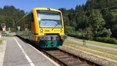 Zug der Länderbahn im Bayerischen Wald | Bild:BR/Renate Roßberger