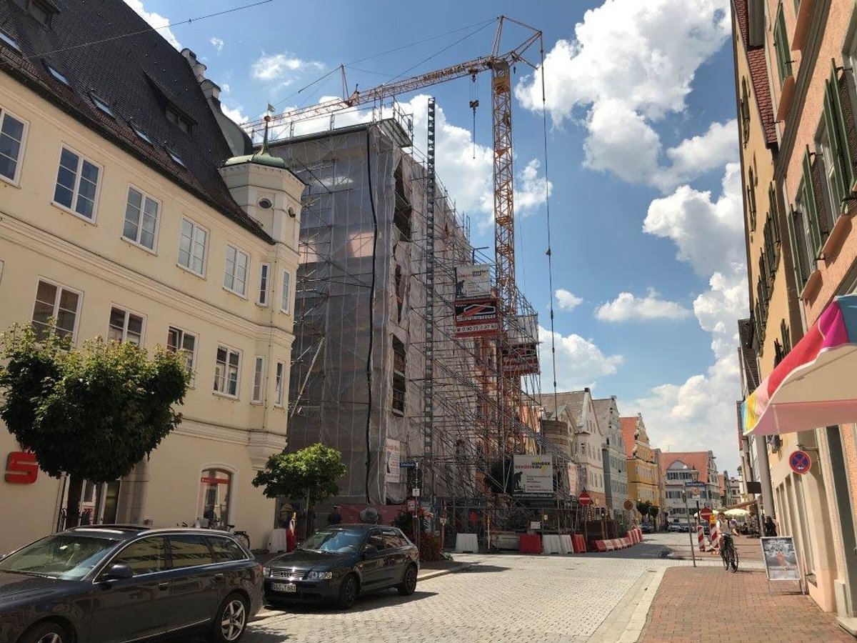 Ein Jahr Rathaus-Brand in Dillingen: Wiederaufbau kommt voran