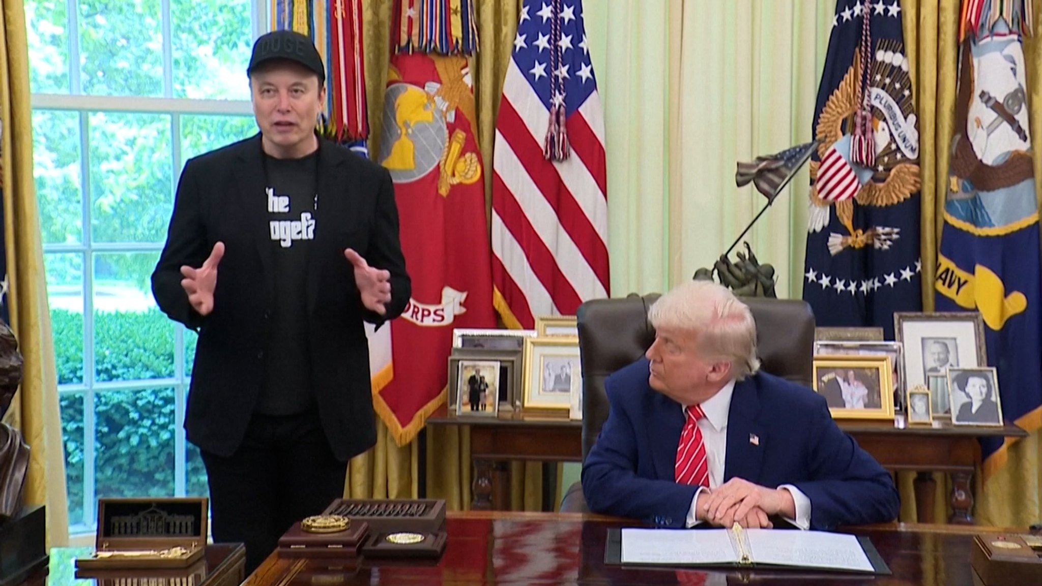 Der ehemalige Trump-Freund Elon Musk will seine eigene Partei gründen | Bild: BR Der ehemalige Trump-Freund Elon Musk will seine eigene Partei gründen