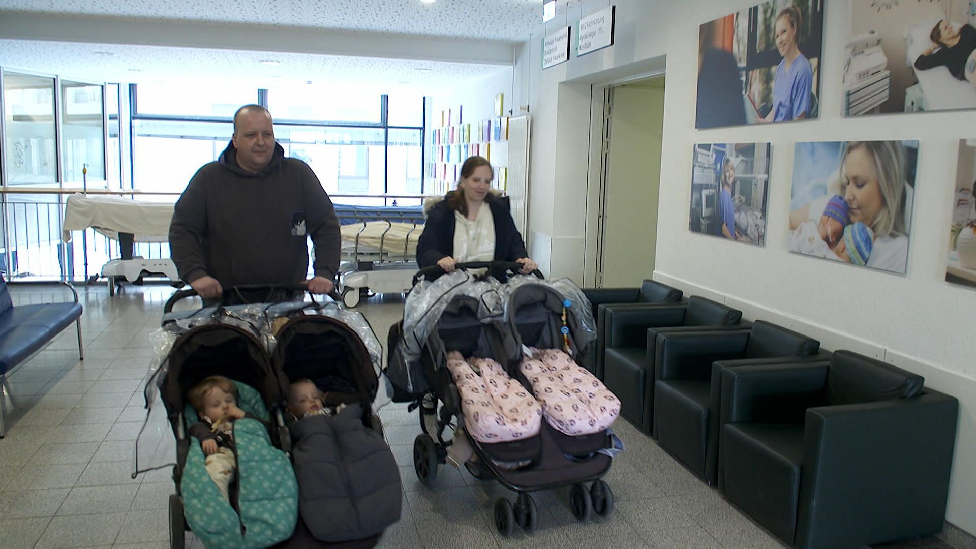 Ein Fürther Paar wird zum dritten Mal Eltern von Zwillingen. Im  Juni ist es soweit. Dann  bekommen die Eltern nochmal zwei Zwillingskinder. 