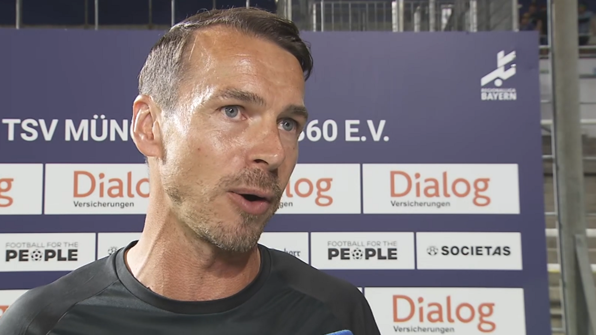 Markus Feulner vom FC Augsburg II im Interview | Bild: BR Markus Feulner vom FC Augsburg II im Interview