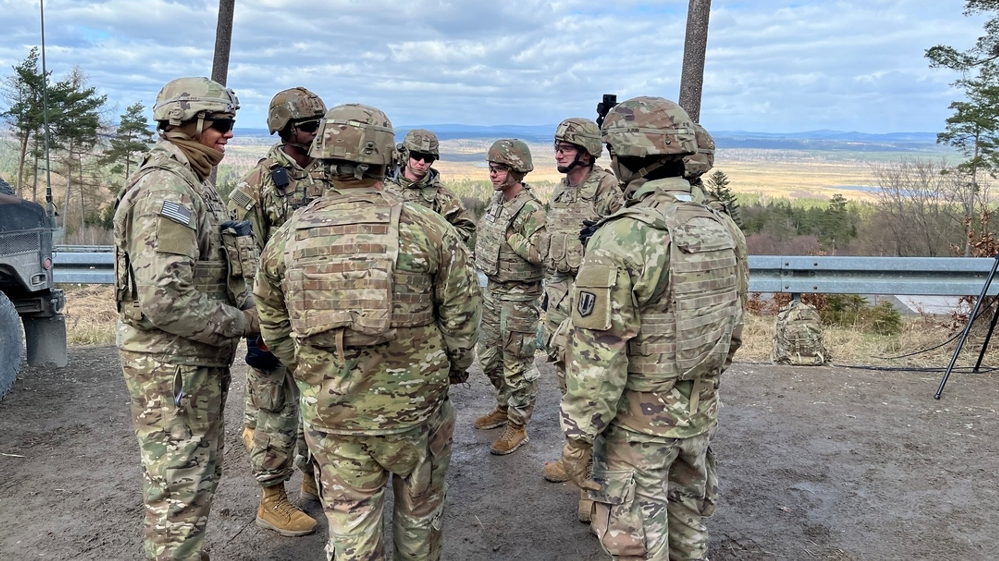 US-Soldaten auf dem Truppenübungsplatz Grafenwöhr