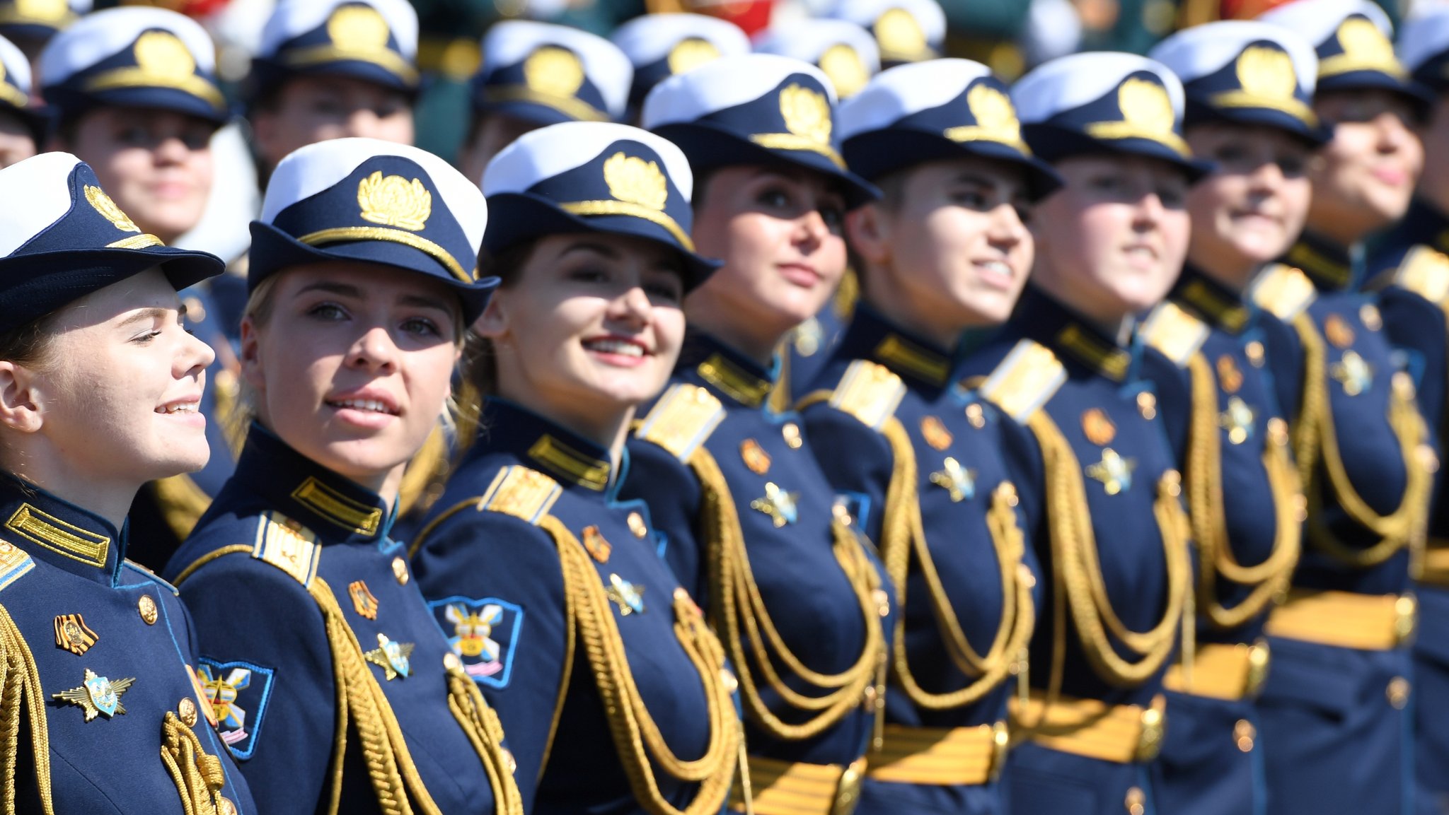 Militärparade in Moskau