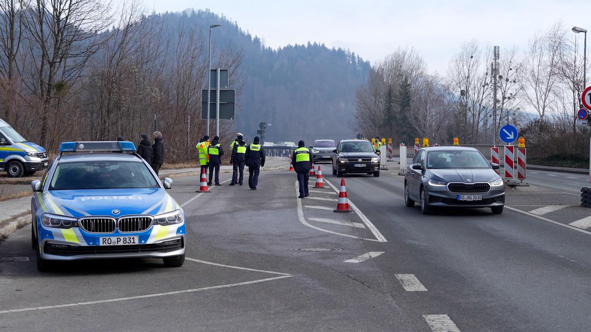 Grenzkontrollen bei Kiefersfelden