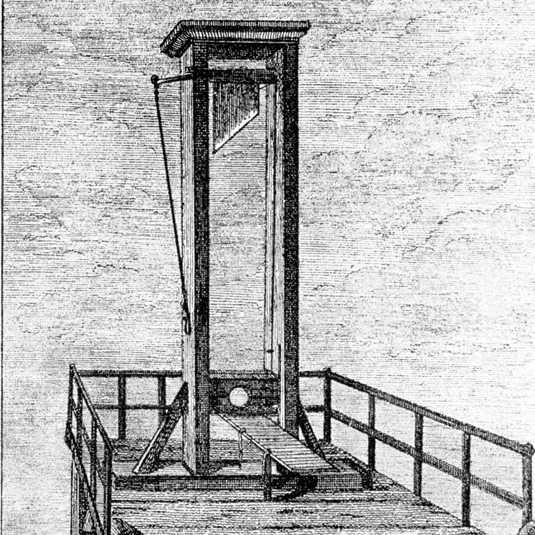 Die Guillotine - eine Erfindung aus der Instrumentenwerkstatt