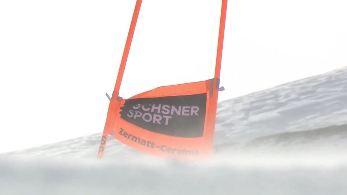 Krachend gescheitert: Aus für Weltcup-Abfahrten am Matterhorn